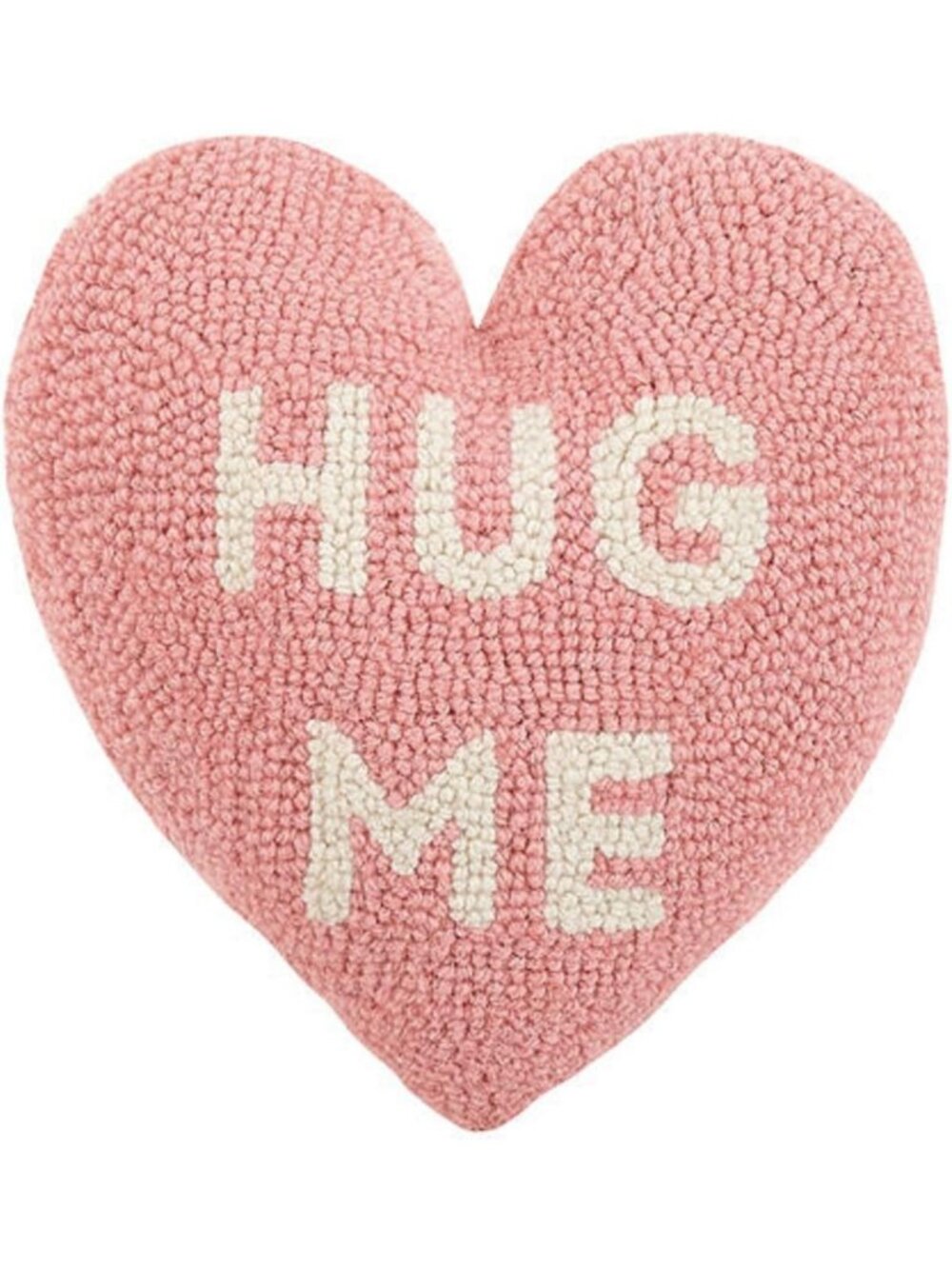 Cozy Heart-Shaped Hook Pillow | 10-Inch Decorative Cushion for Home Decor